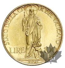 VATICAN-1930-100 LIRE-PIUS XI AN IX-FDC