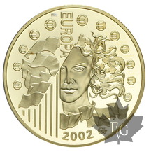 FRANCE-2002-10 EURO-EUROPE-PROOF