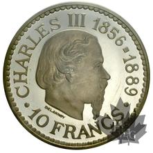 MONACO-1966-10 FRANCS CHARLES III ESSAI