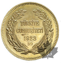 TURQUIE-1923/39- 1962-500 KURUSH-SUP-FDC