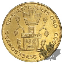 PERU-1931-50 SOLES INCA-SUP