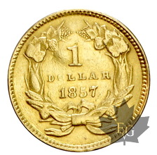 USA-1857-1 DOLLAR-presque SUP