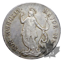 ITALIE-1796-8 LIRE-DOGI BIENNALI III FASE-Genova-TTB+