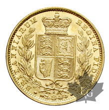 AUSTRALIE-1887 S-Sovereign-Victoria-Shield-FDC