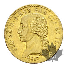 ITALIE-1817-20 Lire-Vittorio Emanuele I-TTB+
