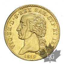 ITALIE-1819-20 Lire-Vittorio Emanuele I-SUP