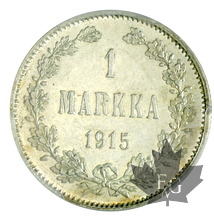 FINLAND-1915 S-MARKKA-Nicola II-FDC