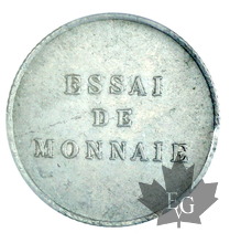 FRANCE-1872-ESSAI de 1/4 REAL-PCGS SP61-presque FDC