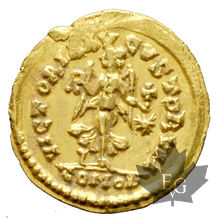 Byzantine-Tremissis-Theodoric au nom de Anastasius-TTB-SUP