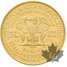 Venezuela-1957-Médaille en or pour Mussolini-FDC