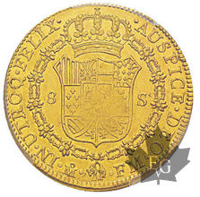MEXIQUE-1795-Carlos IV-PCGS AU58