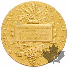 FRANCE-1902-Médaille de l&#039;agriculture-Sup