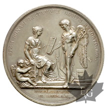 FRANCE-1802-Médaille en argent-Lyon-Superbe belle patine