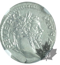 ROME-Denarius-Septimius Severus-193-211-NGC AU-RIC 288