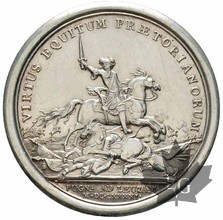 FRANCE-1691-Médaille en argent-Louis XIV-Superbe