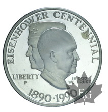 USA-1990-1 DOLLAR PROOF