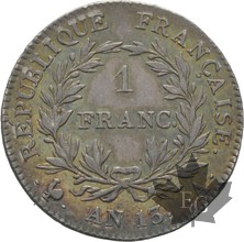 FRANCE-AN 13A-1 FRANC-NAPOLEON EMPEREUR-TTB+
