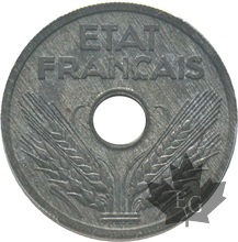 FRANCE-1941-20 CENTIMES ESSAI-PCGS SP63