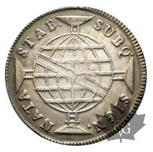 BRESIL-1815-960 REIS-reformée sur 8 reales-SUP