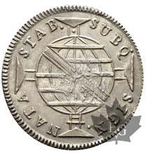 BRESIL-1815-960 REIS-reformée sur 8 reales-SUP