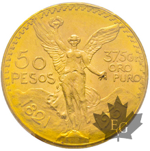 MEXIQUE-1931-50 PESOS-PCGS MS63