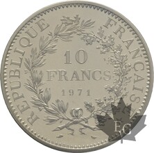FRANCE-1971-10-FRANCS-HERCULE-PIEFORT-FDC