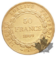 FRANCE-1889-50 FRANCS-TTB-SUP-Rarissime