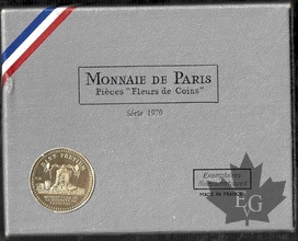 FRANCE-1970-SERIE FLEURS DE COIN