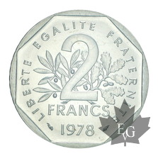 FRANCE-1978-2 FRANCS Semeuse-ESSAI-FDC