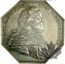 PAYS BAS-1778-JETON-Charles de Lorraine-PCGS AU55