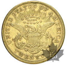 USA-1871-20 Dollars-Coronet Head-TTB