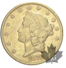 USA-1876-20 Dollars-Liberty-TTB-SUP