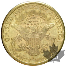 USA-1885 S-20 Dollars-Liberty Head-presque Sup