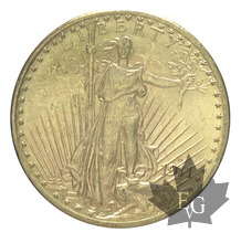 USA-1911-20 DOLLARS-Saint Gaudens-SUP-FDC