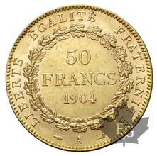FRANCE-1904-50 FRANCS-III RÉPUBLIQUE-Superbe
