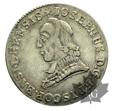 SUISSE-1786-12 KREUZER-Josef Sigismund von Roggenbach-TB
