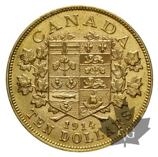CANADA-1914-10 DOLLARS-SUP