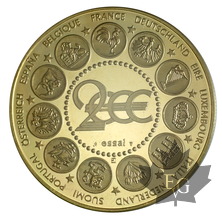 PAYS BAS-2000-Médaille en or-Semeuse-PCGS SP67
