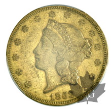 USA-1852-20 DOLLARS-LIBERTY HEAD-PCGS XF45