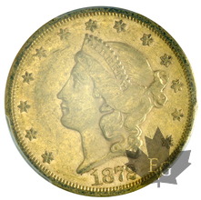 USA-1872 S-20 Dollars-Liberty-PCGS AU53