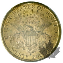 USA-1884 S- 20 DOLLARS-Liberty Head-PCGS MS60