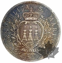 Saint Marin-1898-5 Lire-presque FDC