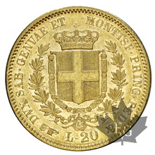 ITALIE-1860-20 LIRE-Vittorio Emanuele II-Torino-TTB