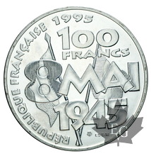 FRANCE-1995- ESSAI DE 100 FRANCS 8 Mai 1945/ PAX -FDC