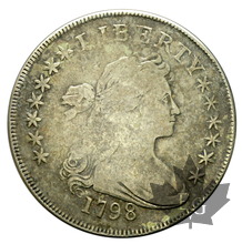 USA-1798-1 DOLLAR-Draped Bust -TB