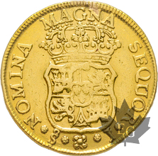 CHILE-1749 S-4 ESCUDOS-Santiago-Ferdinando VI-TB