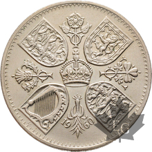 GRANDE-BRETAGNE-1960-5 Shillings-Elizabeth II-FDC