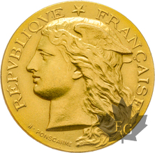FRANCE-1885-Médaille or-expositions-collectives-Superbe