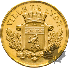 FRANCE-Medaille-or-ville-de-Lyon-Superbe