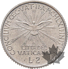 VATICAN-1962-2-LIRE-Jean XXIII-FDC